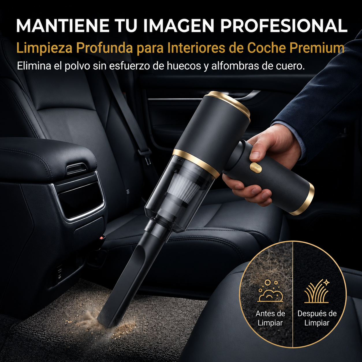 Aspiradora inalámbrica multifunción